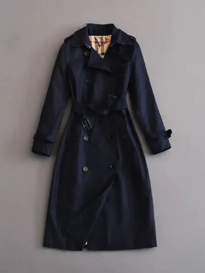 Mid-Length Trench Coat