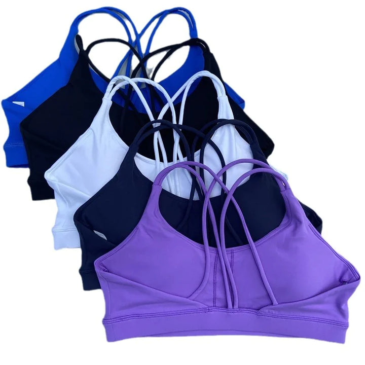 Solid Color High Strength Workout Bra