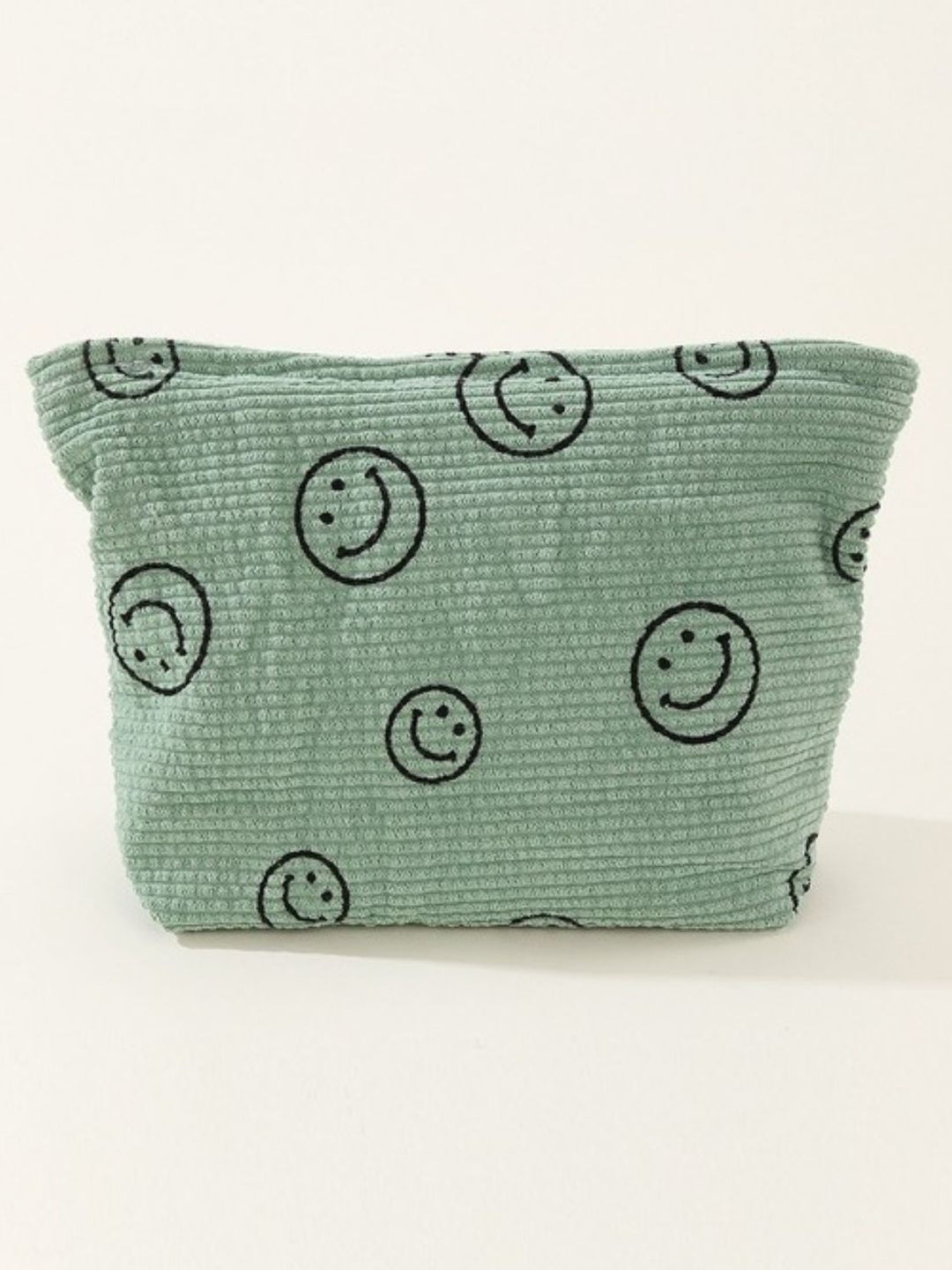 Corduroy Smile Clutch Bag