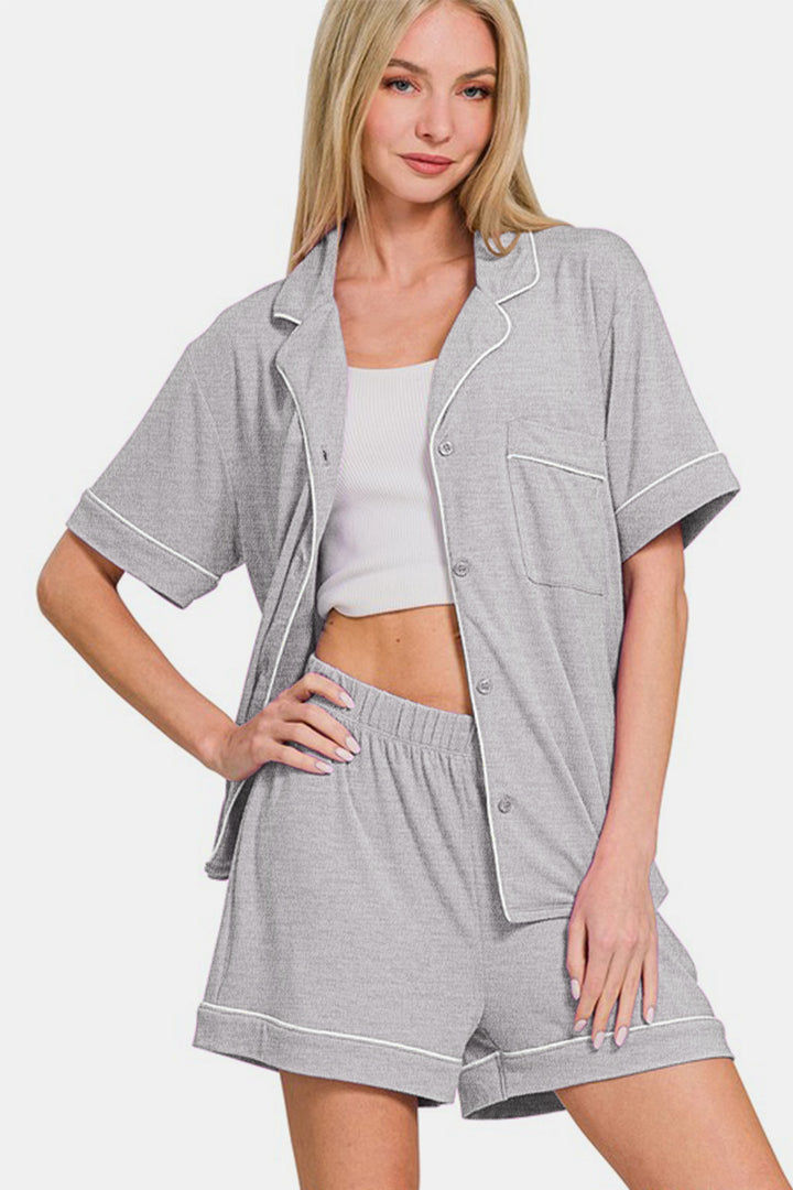 Stretchy Grey Lounge Set