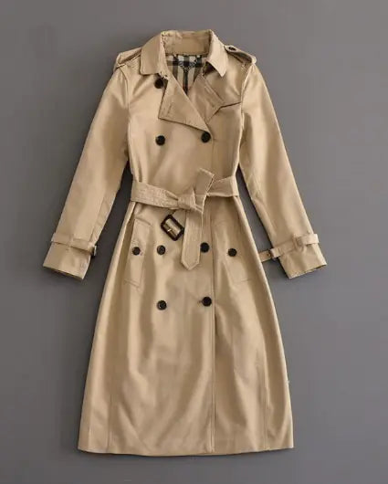 Mid-Length Trench Coat