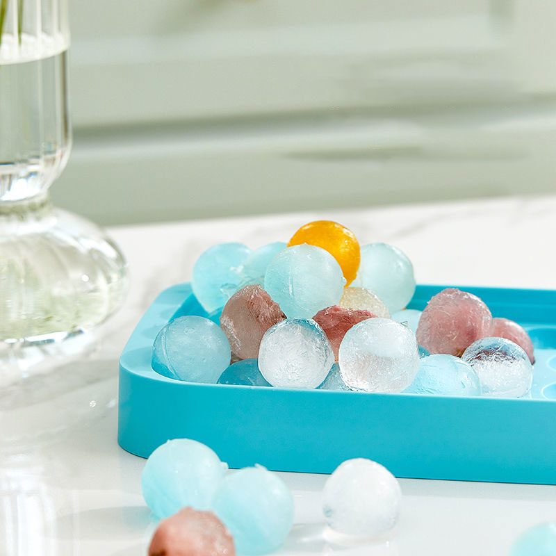 Round Ice Cube Tray With Storage Box