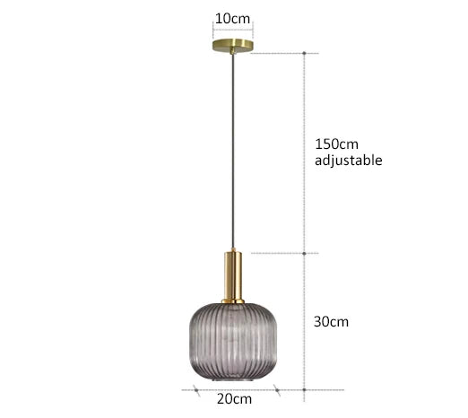 Ripple Pendant Light