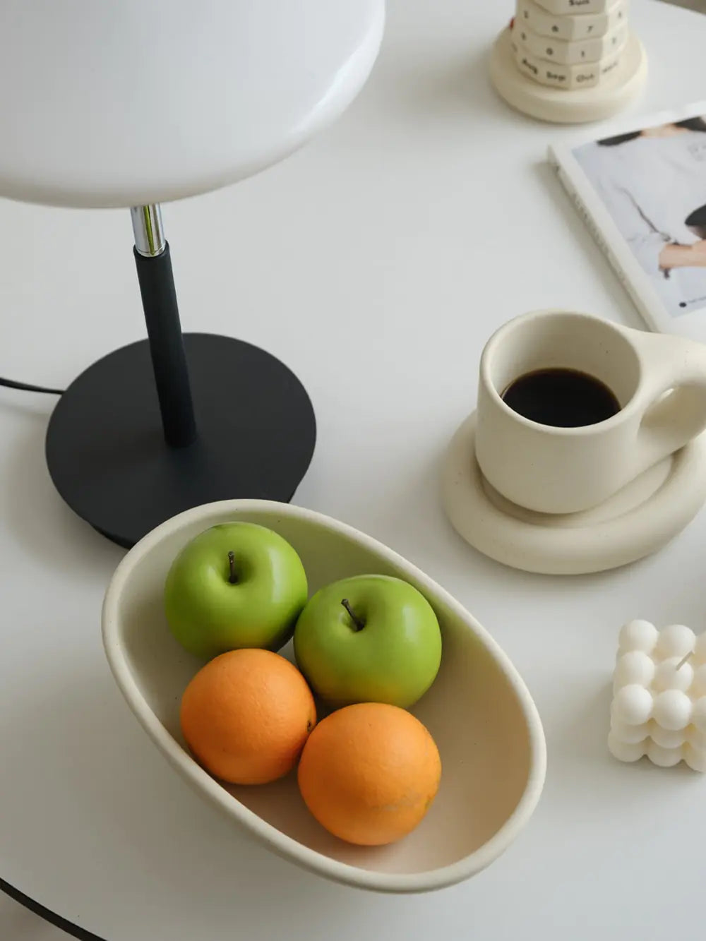 Three Legs Ceramic Fruit Bowl