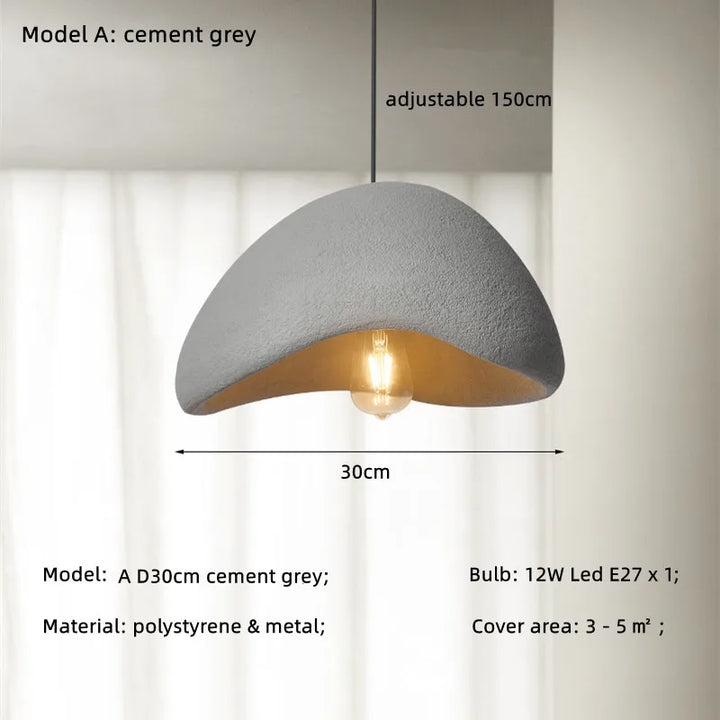 Wabi-Sabi Dome Pendant Light