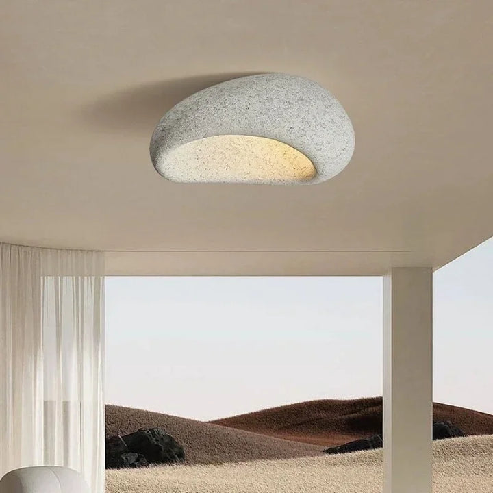 Sandstone Flush Mount Ceiling Light