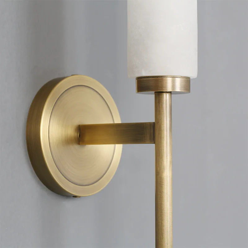 Marble Column Wall Sconce
