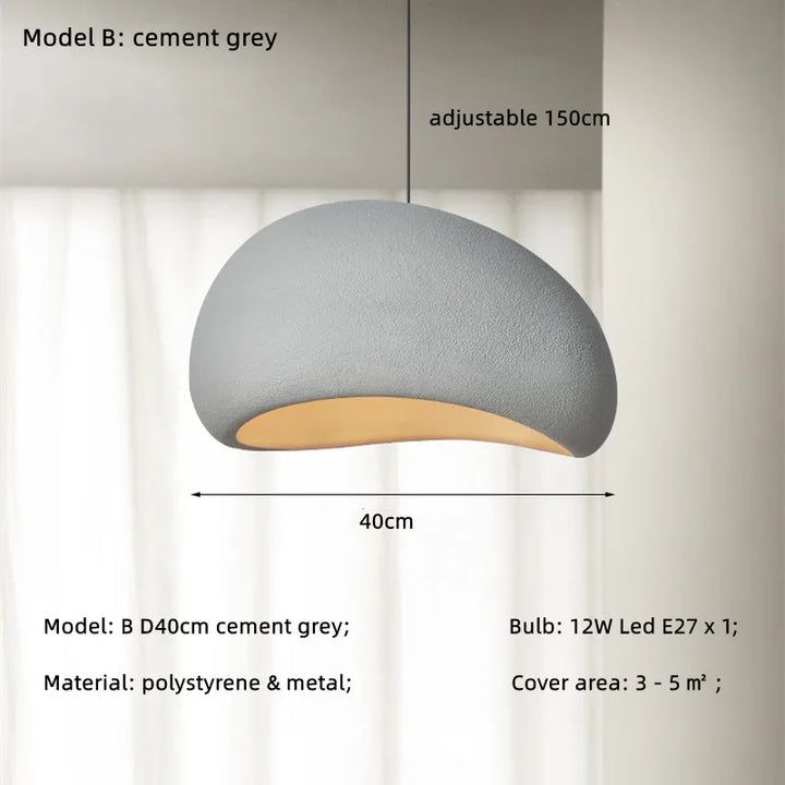 Wabi-Sabi Dome Pendant Light
