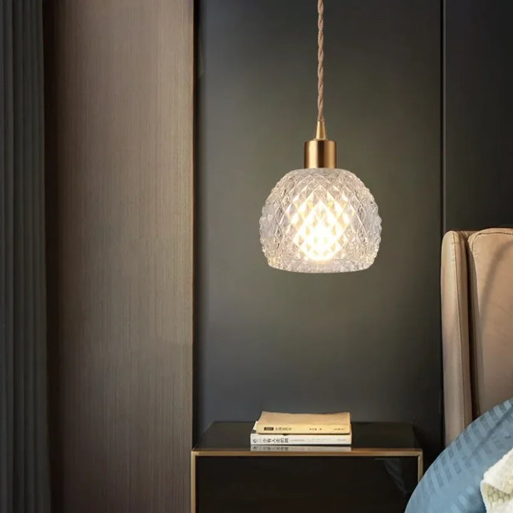 Crystal Glass Pendant Light
