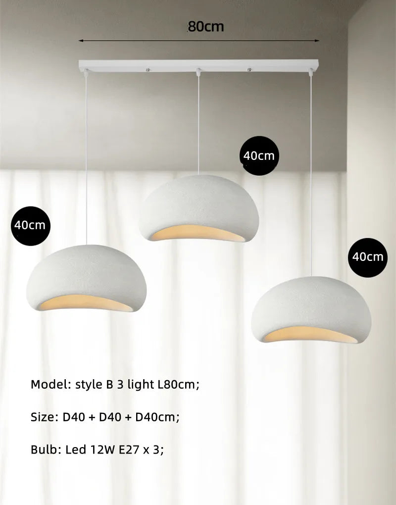 Wabi-Sabi Dome Pendant Light