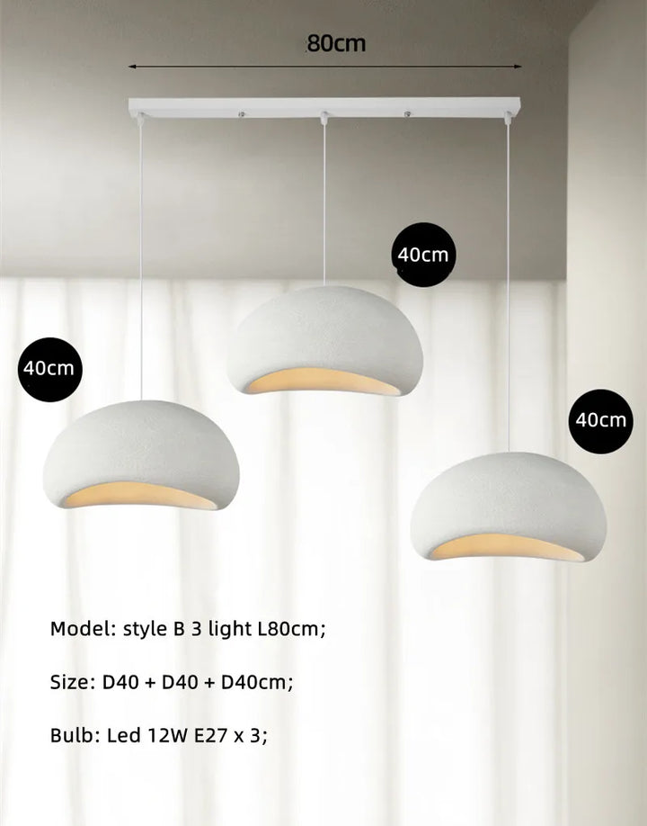 Wabi-Sabi Dome Pendant Light