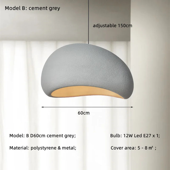 Wabi-Sabi Dome Pendant Light