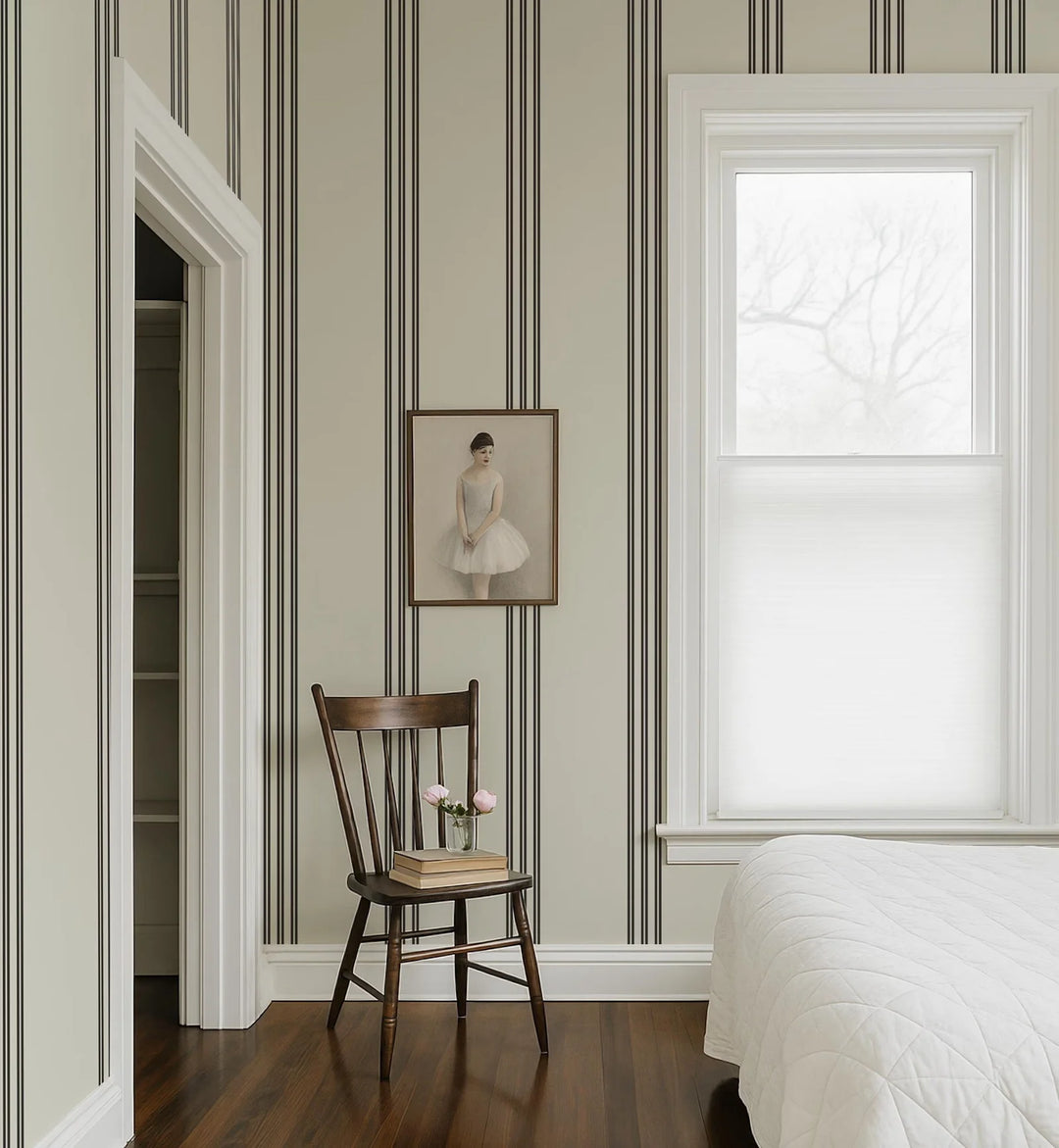 Classic Stripe Peel & Stick Wallpaper