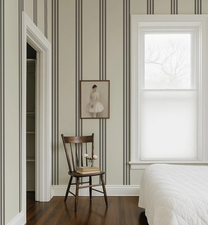 Classic Stripe Peel & Stick Wallpaper