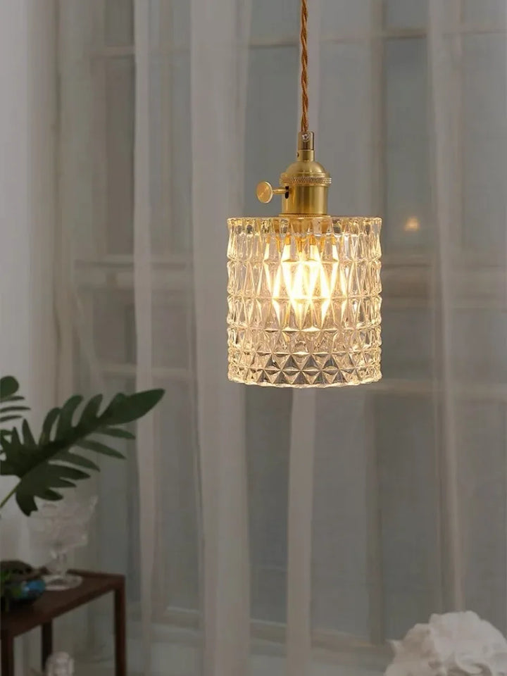 Crystal Glass Pendant Light