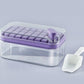 Square Ice Cube Tray with Bin