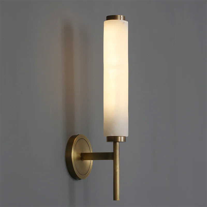 Marble Column Wall Sconce