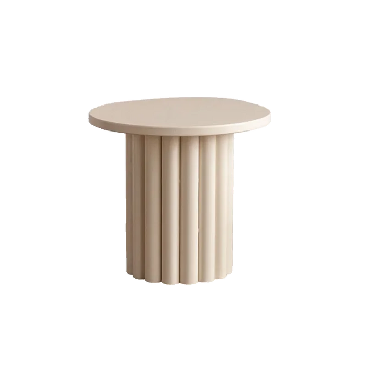 Fluted Column Side Table