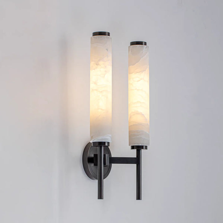 Marble Column Wall Sconce