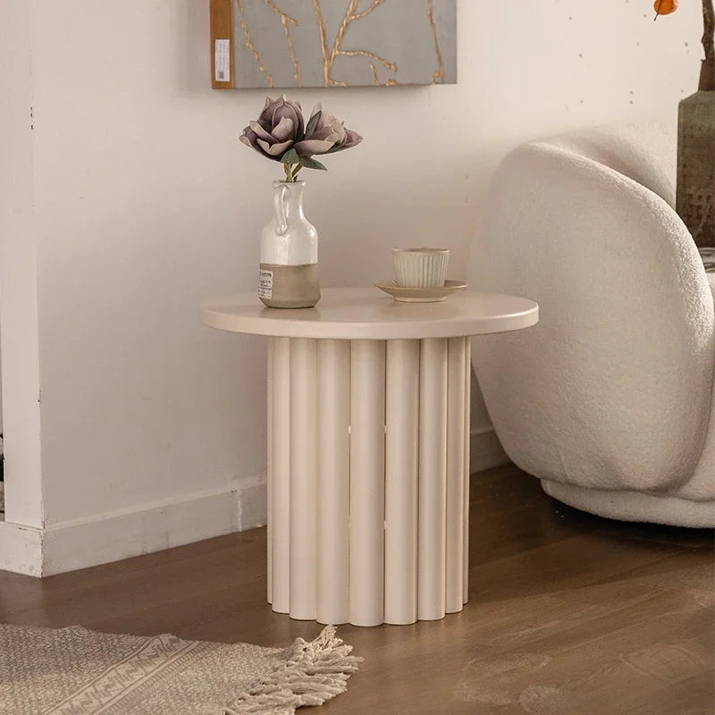 Fluted Column Side Table