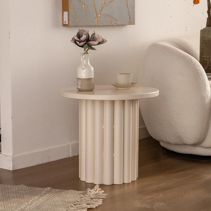 Fluted Column Side Table