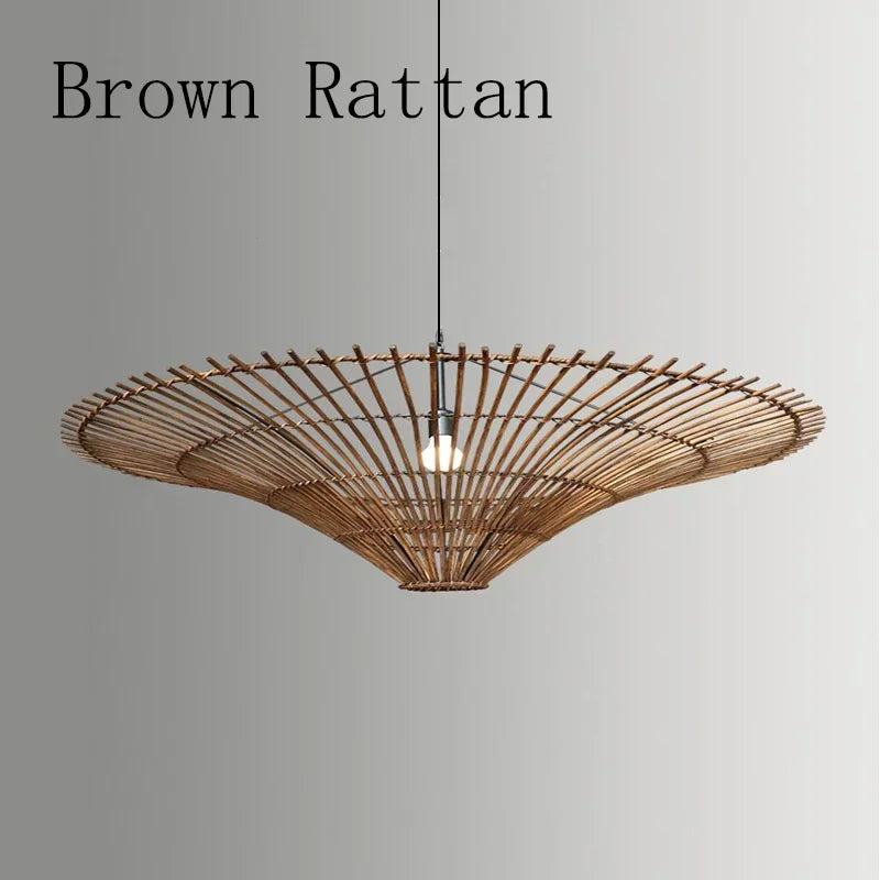 Bamboo Lotus Pendant Light