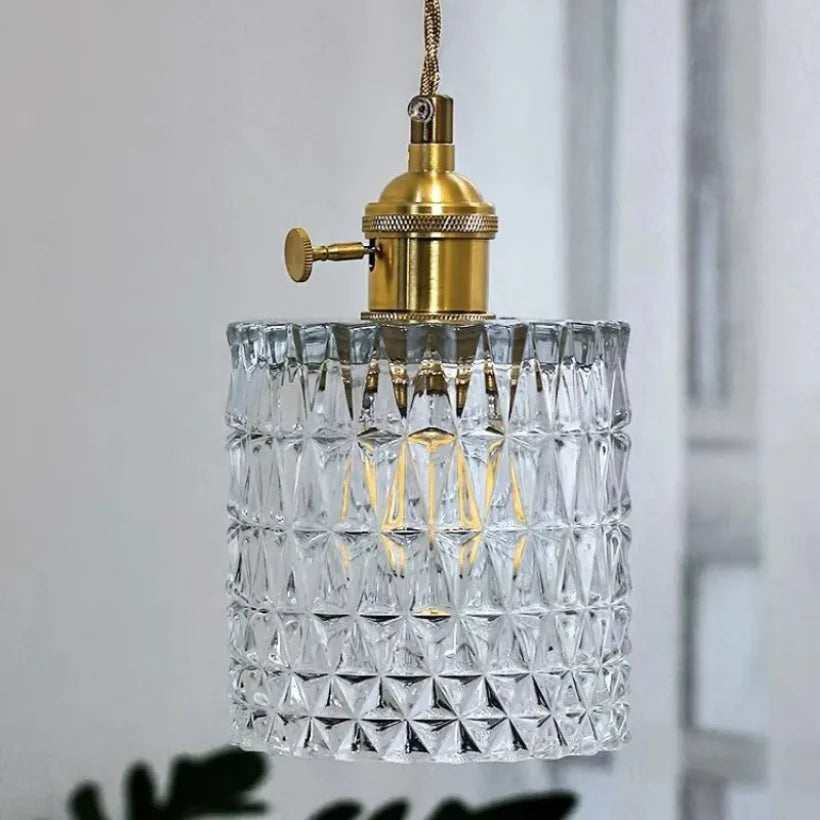 Crystal Glass Pendant Light