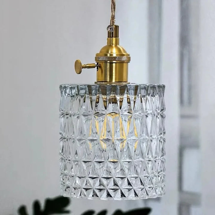 Crystal Glass Pendant Light