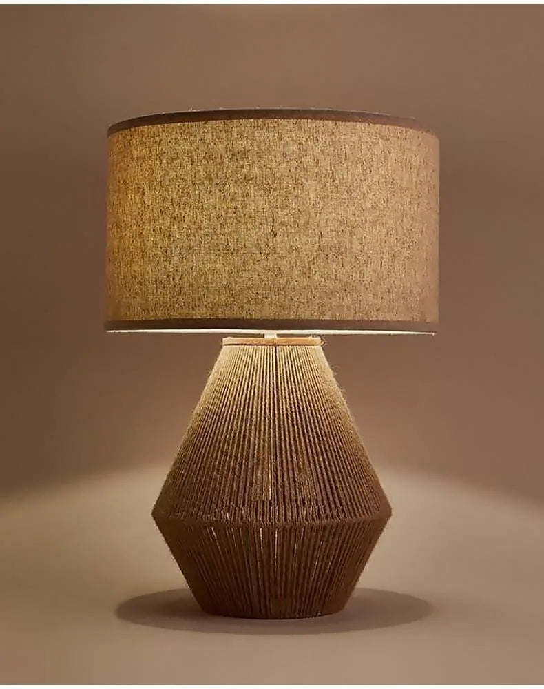 Woven Texture Table Lamp