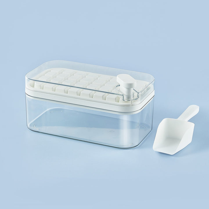 Square Ice Cube Tray with Bin