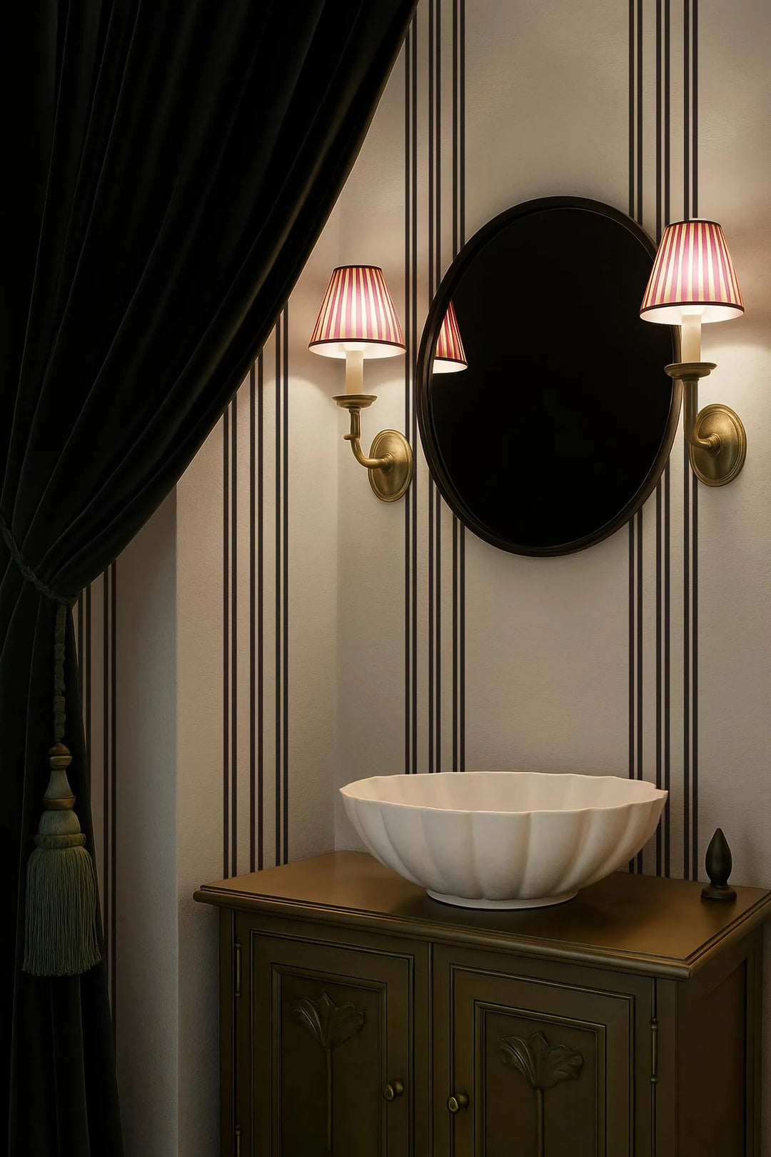 Classic Stripe Peel & Stick Wallpaper