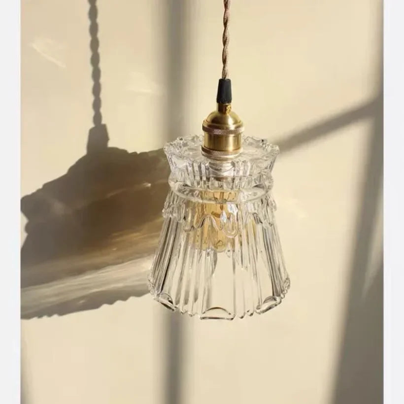 Crystal Glass Pendant Light