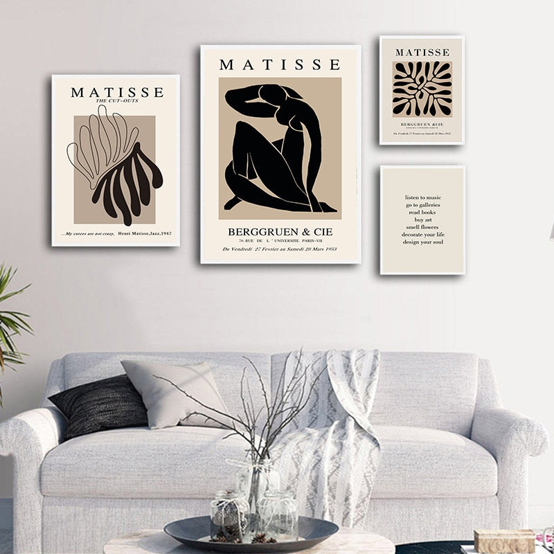 Abstract Matisse Posters