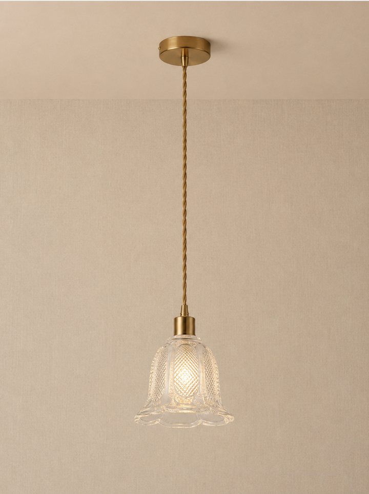 Crystal Glass Pendant Light
