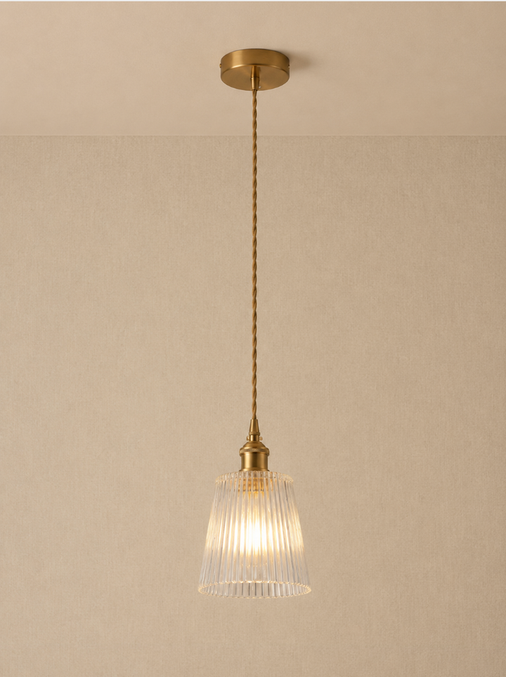 Crystal Glass Pendant Light