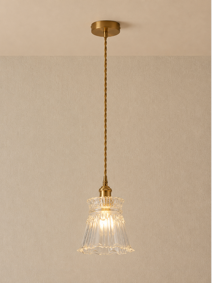 Crystal Glass Pendant Light