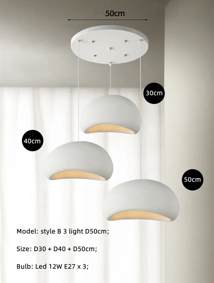 Wabi-Sabi Dome Pendant Light