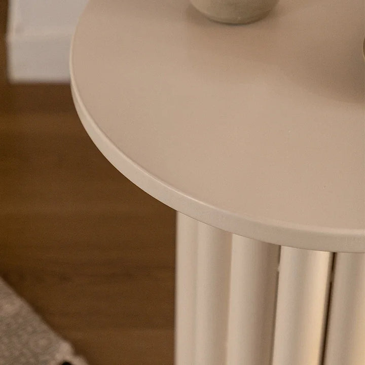Fluted Column Side Table