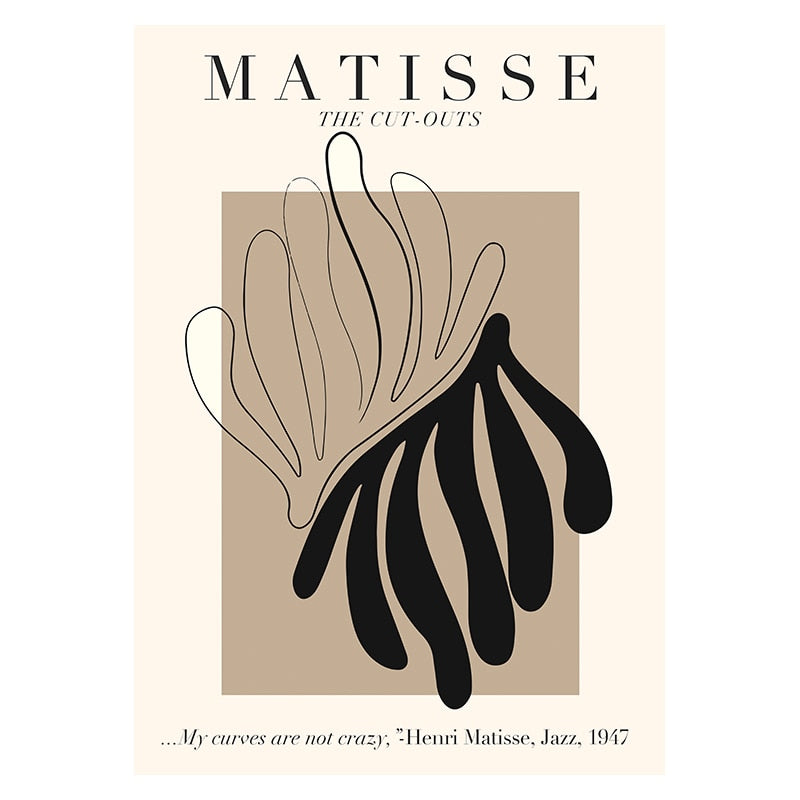 Abstract Matisse Posters