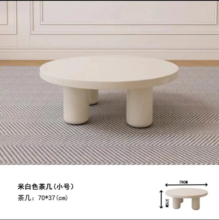 Fluted Column Side Table