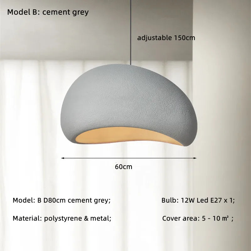 Wabi-Sabi Dome Pendant Light