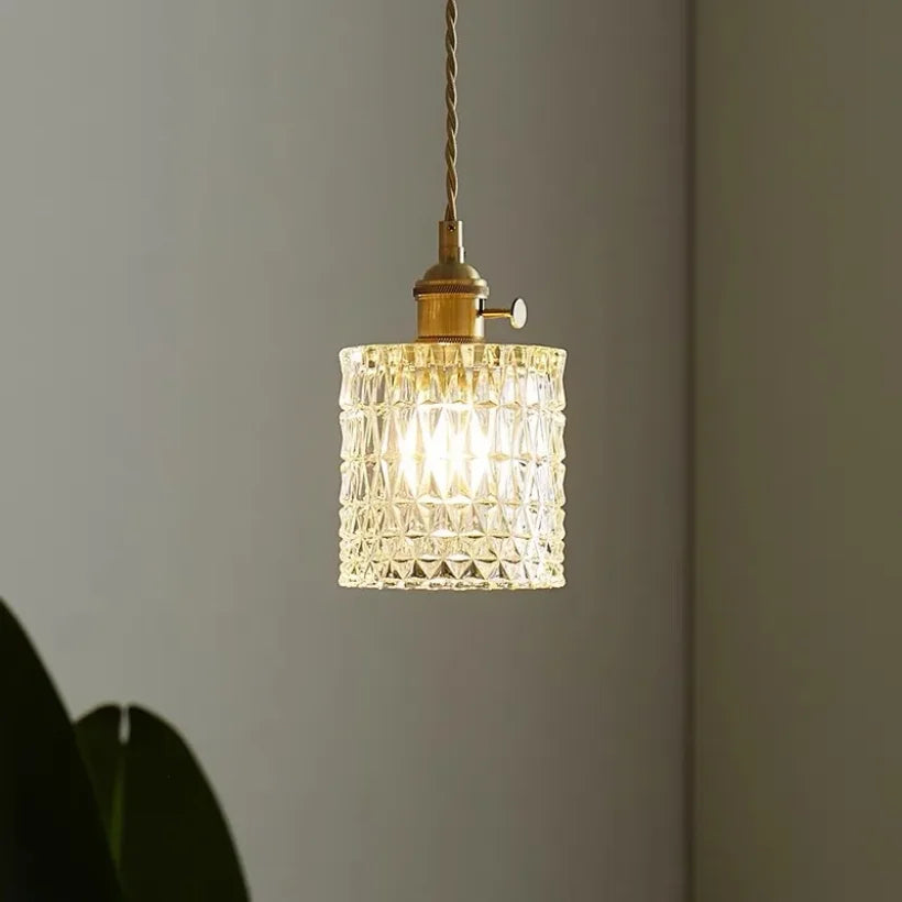 Crystal Glass Pendant Light