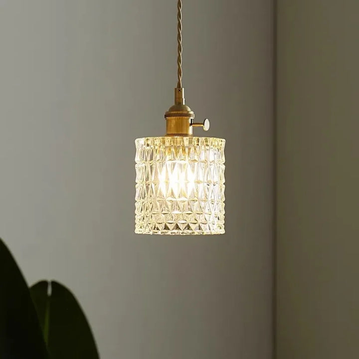 Crystal Glass Pendant Light