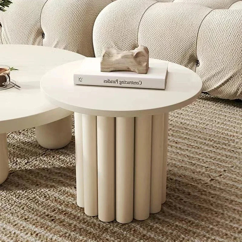 Fluted Column Side Table