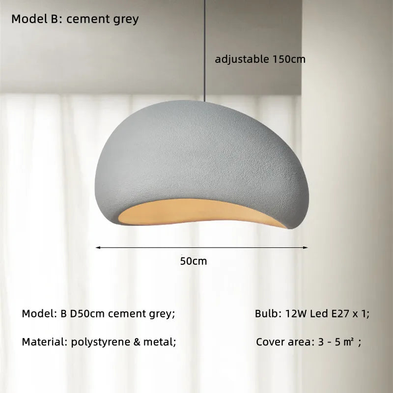 Wabi-Sabi Dome Pendant Light