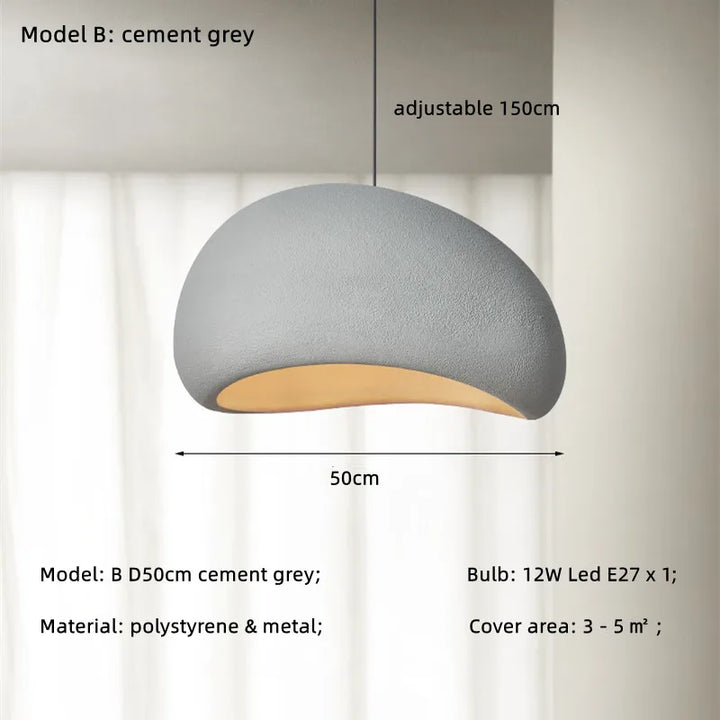 Wabi-Sabi Dome Pendant Light