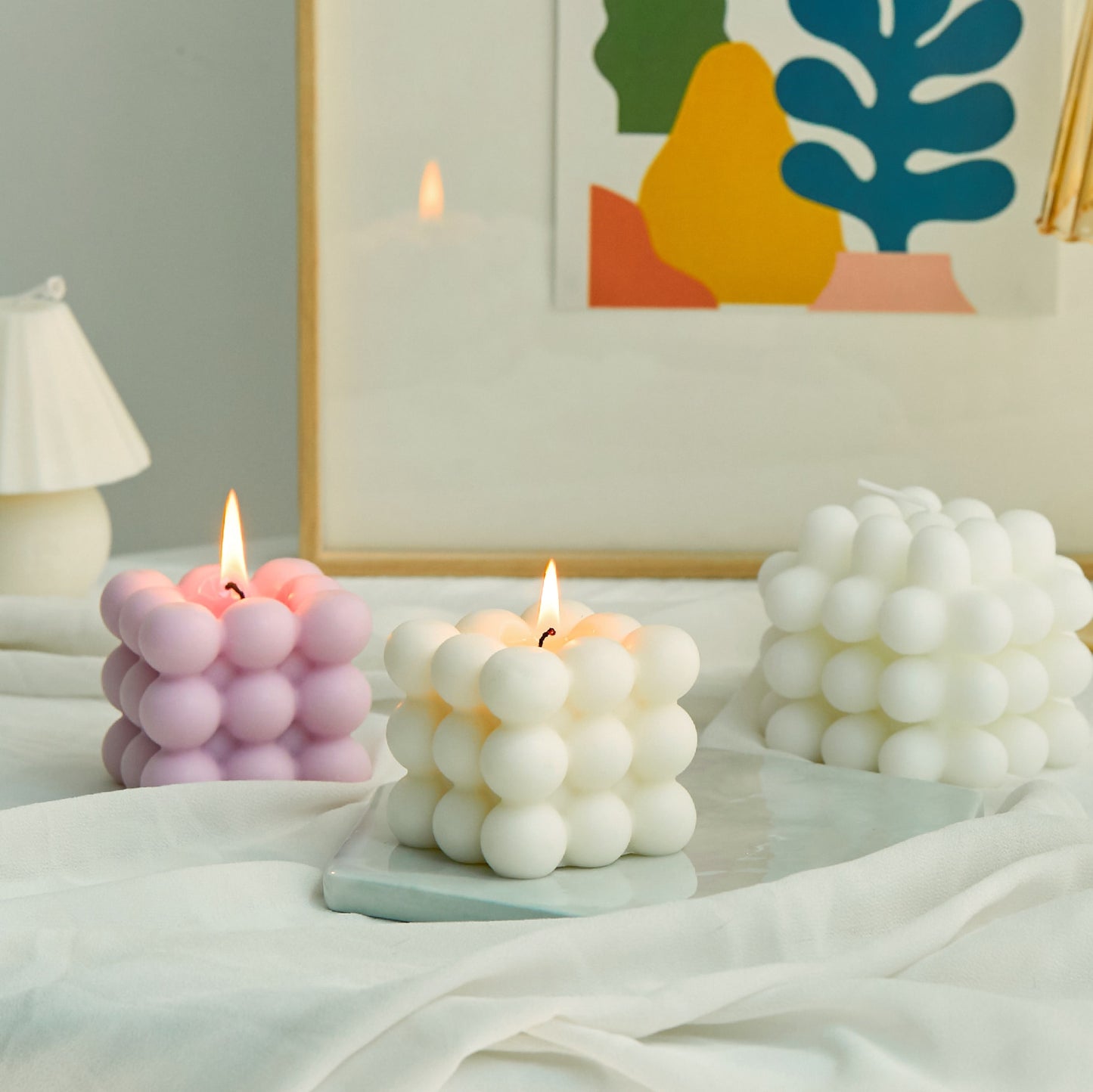 Small Bubble Soy Candle