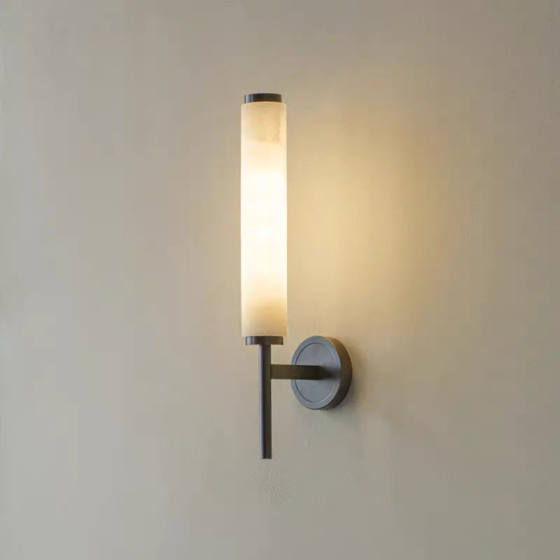 Marble Column Wall Sconce
