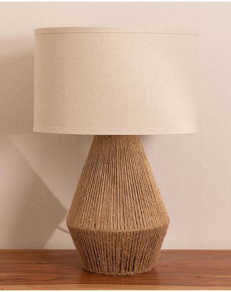 Woven Texture Table Lamp