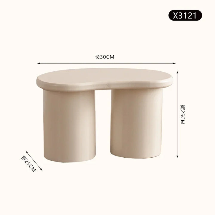 Fluted Column Side Table